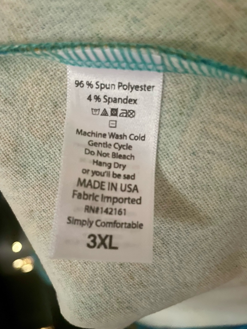 LuLaRoe Amelia Tropical Patterned Dress 3xl - Picture 5 of 5